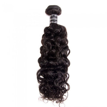 Natural Wave Hair Extension Human Hair 100 gram  Color Dye, Bleach, Perm Safe
