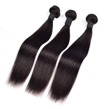 3 Bundle Deal**10, 12 & 14 Inch**Straight Hair Extension Sale Sew In Hair Extensions