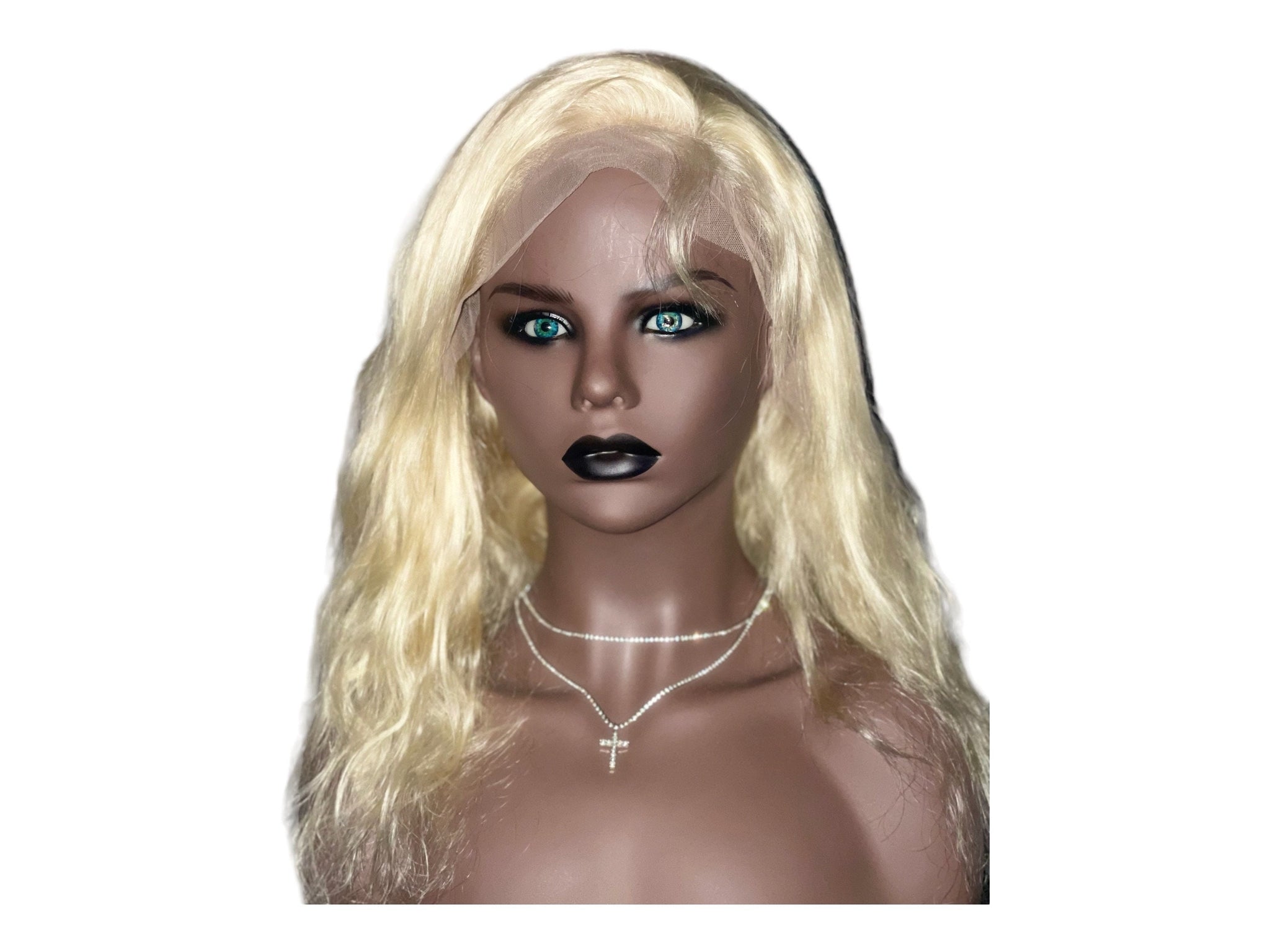 613 Blonde Wig Body Wave 13X4  Lace Front Brazilian Hair textured Wig Color & Dye Safe